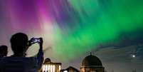 A aurora boreal pôde ser recentemente observada em algumas partes do planeta  Foto: Getty Images / BBC News Brasil