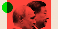 Vladimir Putin e Xi Jinping  Foto: Getty / BBC News Brasil