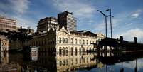 Vista do Mercado Municipal de Porto Alegre durante enchente (17/05/2024)  Foto: REUTERS/Adriano Machado TPX IMAGES OF THE DAY