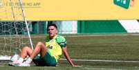 Foto: Cesar Greco/Palmeiras - Legenda: Bruno Rodrigues sofre nova lesão no joelho / Jogada10