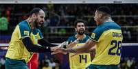 Brasil engatou a segunda partida seguida na VNL Foto: Esporte News Mundo