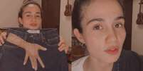 Nanda Costa está leiloando calça que viralizou nas redes sociais   Foto: Reprodução/Instagram