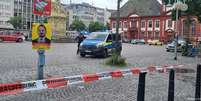 Praça em Mannheim onde a agressão ocorreu  Foto: DW / Deutsche Welle