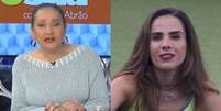 Sonia Abrão e Wanessa Camargo Foto: Reprodução/ RedeTV e Globo / Mais Novela