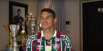  Foto: Reprodução Youtube canal @fluminensefc - Legenda: Thiago Silva em entrevista à Flu TV / Jogada10