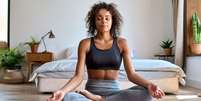 Yoga ajuda a aumentar a flexibilidade corporal  Foto: Shutterstock / Alto Astral