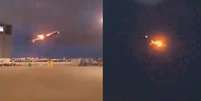 Avião com 389 a bordo tem explosões em motor após decolagem no Canadá Foto: Reprodução/ TheWakeninq/dylanlenko/X