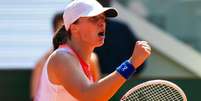 Swiatek vibra na final de Roland Garros /  Foto: Jimmie 48 Photography / WTA / Esporte News Mundo