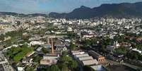 Terreno do Gasômetro, onde o Flamengo quer construir o Estádio Rubro-Negro  Foto: André Durão / Esporte News Mundo