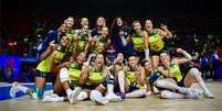 Brasil segue invicto na VNL feminina Foto: Esporte News Mundo