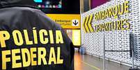 Polícia Federal prende seis pessoas por tráfico de drogas no Aeroporto Internacional de São Paulo.  Foto: Divulgação/PF / Estadão