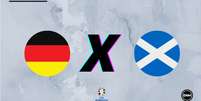 Alemanha e Esc&oacute;cia fazem a abertuda da Eurocopa 2024.   Foto: Arte ENM / Esporte News Mundo