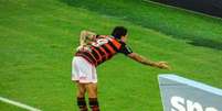  Foto: Lucas Bayer/Jogada10 - Legenda: Pedro pediu que Neymar venha mais ao Maracanã ver o Flamengo / Jogada10