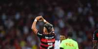 Luiz Araújo um dos jogadores do Flamengo  Foto: Marcelo Cortes / CRF / Esporte News Mundo