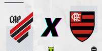 Athletico mede forças com o Flamengo Foto: ENM / Esporte News Mundo