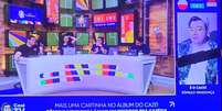 Rômulo Mendonça na Cazé TV Foto: Reprodução / Cazé TV / Esporte News Mundo