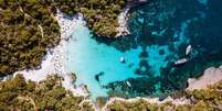 A ilha de Menorca, na Espanha, pode ter sido o lar dos ciclopes da 'Odisseia'  Foto: Getty Images / BBC News Brasil