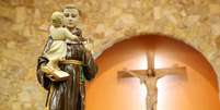 Imagem mostra Santo Antônio.  Foto: Awebic