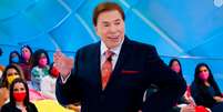 Silvio Santos foi entregue pela mulher, Iris Abravanel, como avô: 'Até estraga os netos!'.  Foto: Divulgação, SBT/Lourival Ribeiro / Purepeople