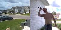 Tom Guiry ameaçou vizinho com faca e atirou haltere no carro dele  Foto: Reprodução/TMZ