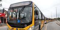 500 ônibus rodam nos 150 quilômetros de pista exclusiva no Rio de Janeiro. Frota totaliza 713 ônibus  Foto: Marcelo Piu/Prefeitura do Rio
