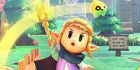 Com Link desaparecido, ficou com Zelda a responsabilidade de salvar Hyrule em Echoes of Wisdom  Foto: Reprodução / Nintendo
