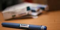 Esta caneta de injeção de Ozempic é falsa  Foto: Getty Images / BBC News Brasil