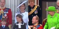 Gesto de princesa Charlotte é comparado ao de rainha Elizabeth II.  Foto: Reprodução, Instagram / Purepeople