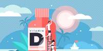 A vitamina D é fundamental para o organismo  Foto: VectorMine | Shutterstock / Portal EdiCase