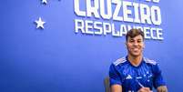 Cruzeiro contratou o atacante Kaio Jorge –  Foto: Gustavo Aleixo/Cruzeiro / Jogada10