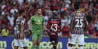 Fluminense em sua quarta derrota seguida, dessa vez contra o Flamengo. -  Foto: Photo by Wagner Meier/Getty Images / Esporte News Mundo