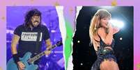 Vocalista do Foo Fighters solta indireta para Taylor Swift: "tocamos de verdade"  Foto: Shutterstock / todateen