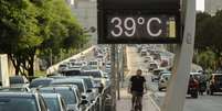 São Paulo tem observado a incidência de mais ondas de calor na última década  Foto: Daniel Teixeira/Estadão - 13/11/2023 / Estadão