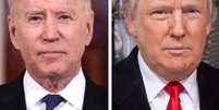 Joe Biden e Donald Trump  Foto: Montagem/Reprodução