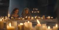 Olivia Cooke e Emma D'Arcy no terceiro episódio da segunda temporada de 'A Casa do Dragão'  Foto: HBO/Divulgação / Estadão