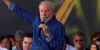Presidente Lula em evento na Bahia, onde anunciou uma série de investimentos  Foto: Reprodução/CanalGov / Perfil Brasil