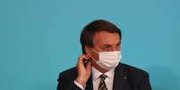 Ent&atilde;o presidente, Jair Bolsonaro (PL) foi a principal voz antivacina durante pandemia de coronav&iacute;rus no Brasil.  Foto: Gabriela Bil&oacute;/Estad&atilde;o / Estad&atilde;o