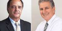 Mauro Tramonte (Republicanos) e João Leite (PSDB) são candidatos à Prefeitura de Belo Horizonte Foto: Montagem