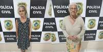 Idosas foram presas em flagrante por estelionato e associação criminosa. Foto: Divulgação/Polícia Civil de Goiás