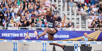 Alison dos Santos foi medalha de bronze nos Jogos Ol&iacute;mpicos de T&oacute;quio   Foto: Chiara Montesano / Diamond League / Esporte News Mundo