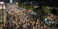 Movimento pró-democrático israelenses coordena protestos pelos nove meses do 7 de Outubro  Foto: DW / Deutsche Welle