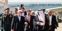 Lula viajou em novembro a Riad, capital da Arábia Saudita, única nação do Oriente Médio a participar do G20 e forte aliada dos Estados Unidos na região  Foto: RICARDO STUCKERT/PR / BBC News Brasil