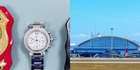 Relógio de luxo, avaliado em R$ 100 mil, é devolvido após ser esquecido no aeroporto de Fortaleza  Foto: Divulgação/Polícia Civil/Wikicommons