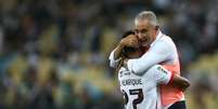 Tite e Bruno Henrique comemorando. (Photo by Wagner Meier/Getty Images)  Foto: Esporte News Mundo