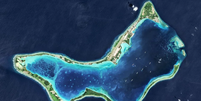 As Ilhas Maurício reivindicam soberania sobre este atol  Foto: Getty Images / BBC News Brasil