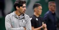 Após fala preconceituosa, o técnico Abel Ferreira pede desculpas aos indígenas  Foto:  Cesar Greco/SEP