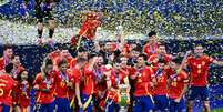 Espanha conquistou o tetra da Eurocopa em 2024  Foto: Angelika Warmuth / Reuters