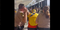 Torcedores tentam invadir estádio em final da Copa América; vídeo  Foto: Reprodução/Redes Sociais 