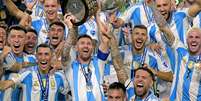 Argentina conquistou o 16º título da Copa América  Foto: Lance!