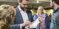 J.D. Vance foi anunciado como candidato a vice-presidente na chapa de Trump  Foto: Getty Images / BBC News Brasil